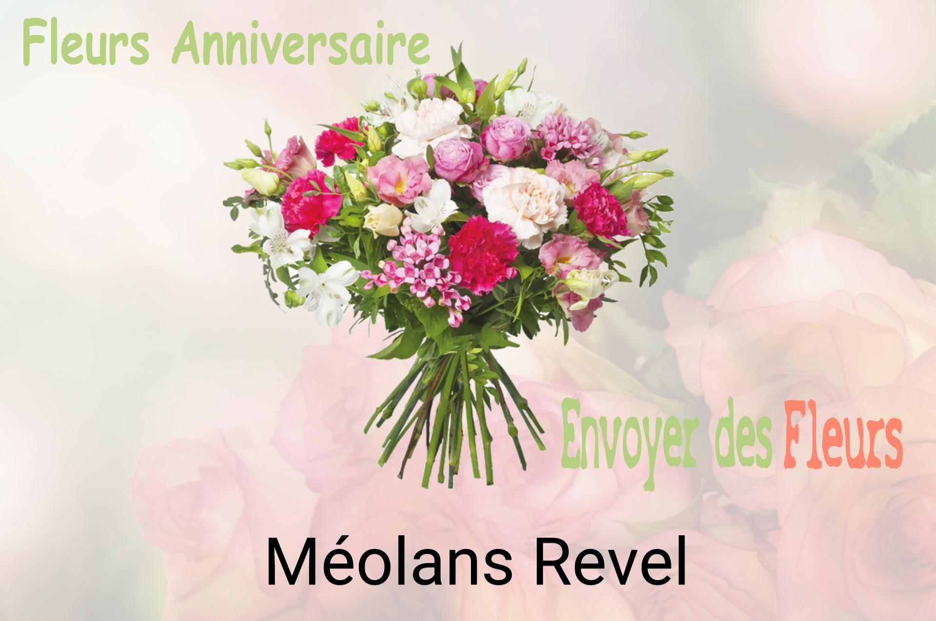 Bouquet de fleurs d’anniversaire livré à Méolans-Revel