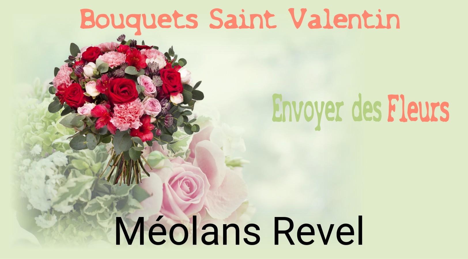 Roses de Saint-Valentin livrées à Méolans-Revel